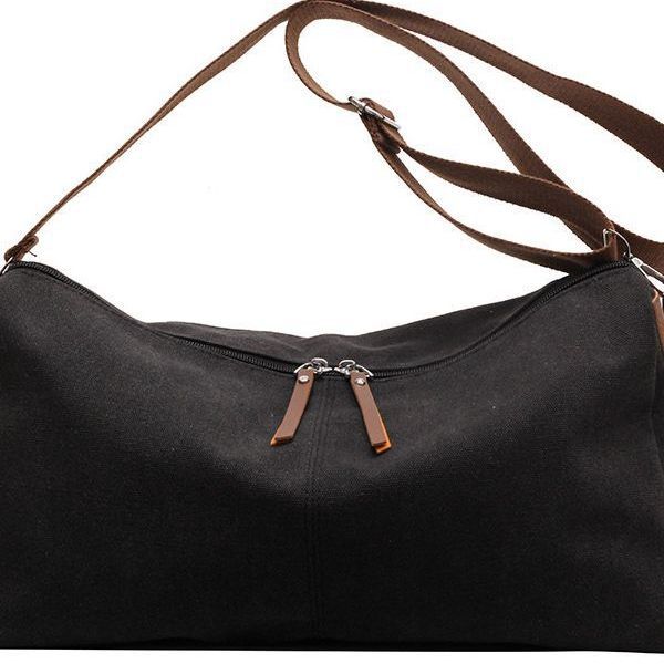 Bolsos para el hombro de lienzo de lienzo al por mayor